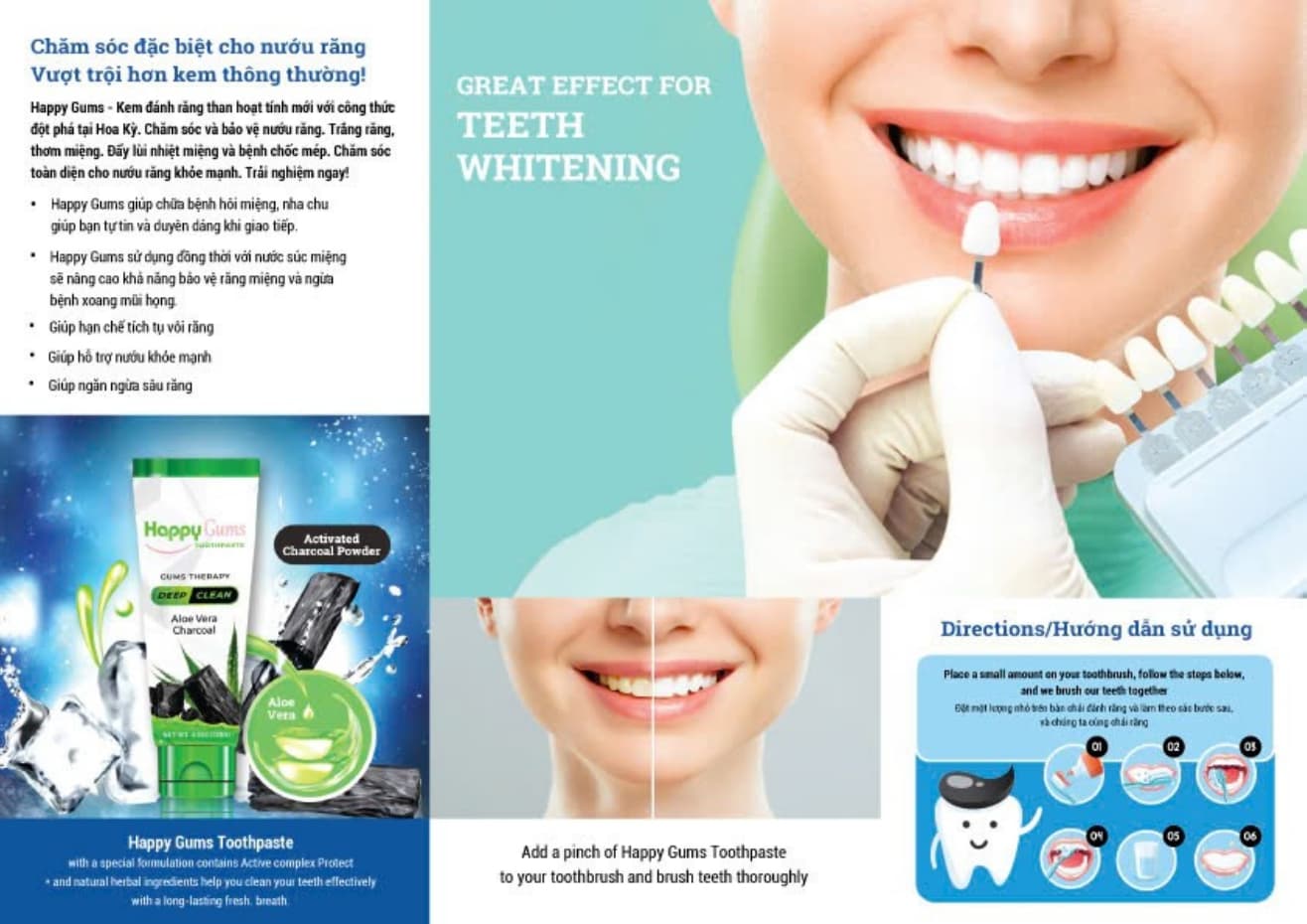 Kem đánh răng Happy Gums 2
