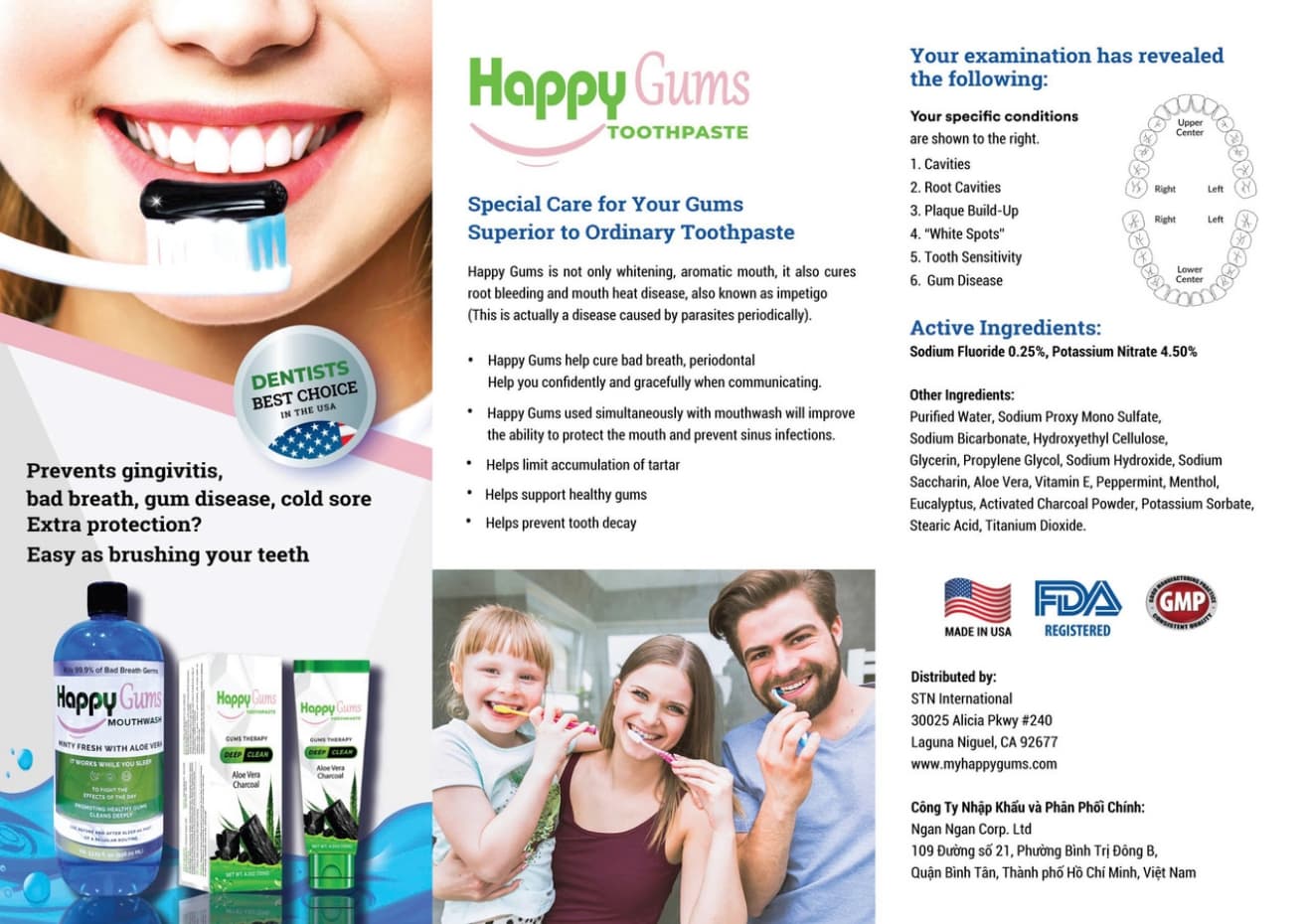 Kem đánh răng Happy Gums 3